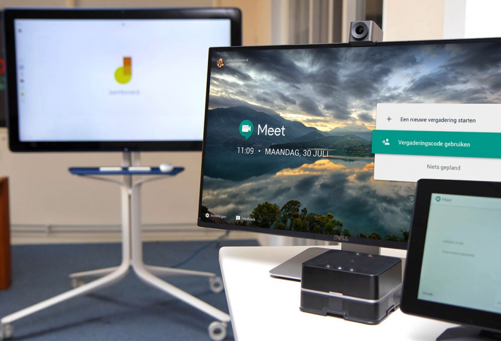 Presis - G Suite - Google Hangout wordt vervangen - Hangouts Meet Hardware Kit Presis - G Suite - Google Hangout wordt vervangen - Hangouts Meet Hardware Kit