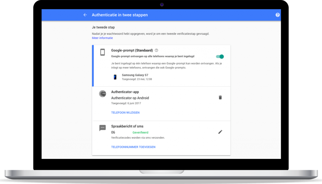 Presis - G Suite update - Google prompt instellen Presis - G Suite update - Google prompt instellen