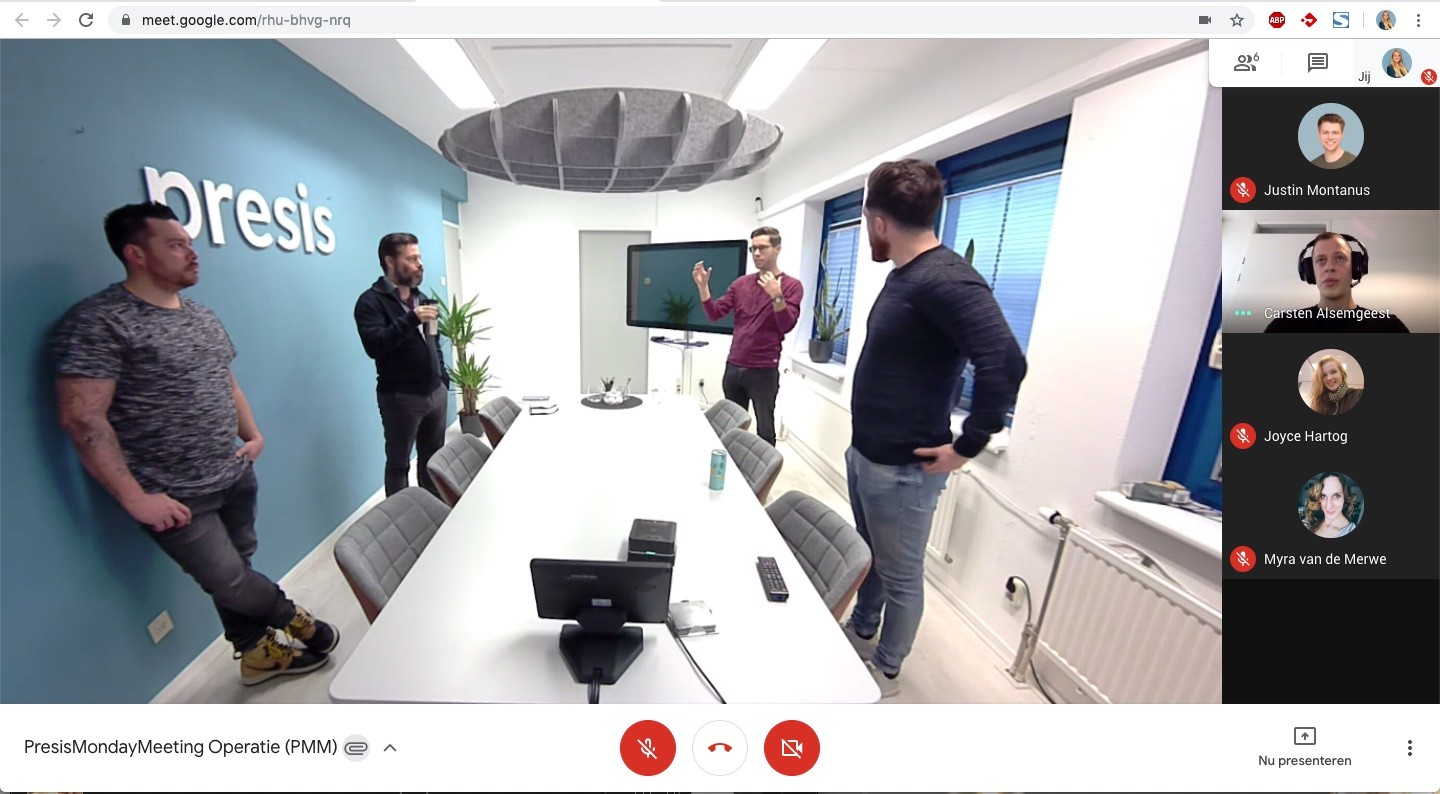 Presis PMM standup meeting Presis PMM standup meeting