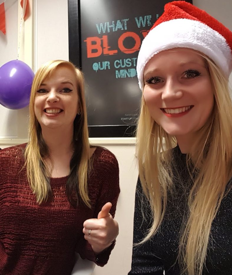 Kerstcadeau Joyce en Daimy