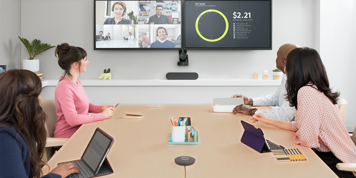 Hybride vergaderen met de Google Meet Kits