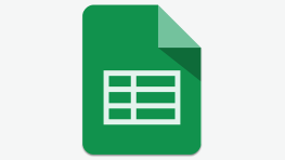Google Workspace spreadsheet video achtergrond