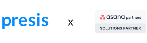 Presis officieel gecertificeerd als Asana Solutions Partner