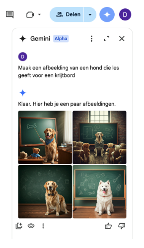 Blog Presis Gemini afbeeldingen genereren